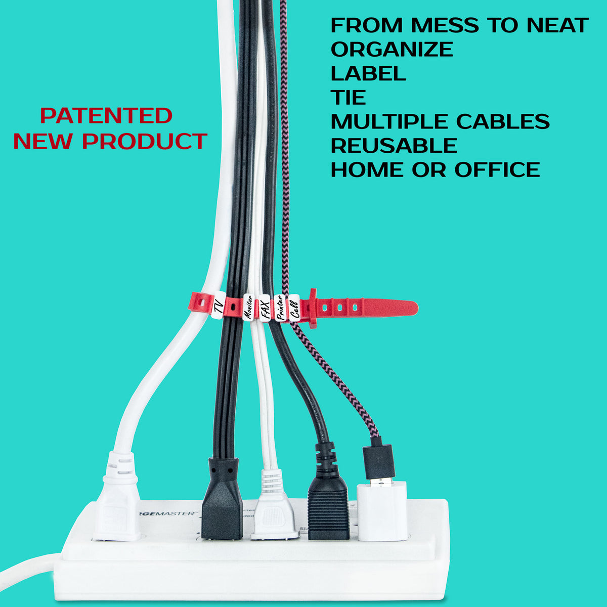 Bread-Tie Cable Labels - The Well-Appointed Desk