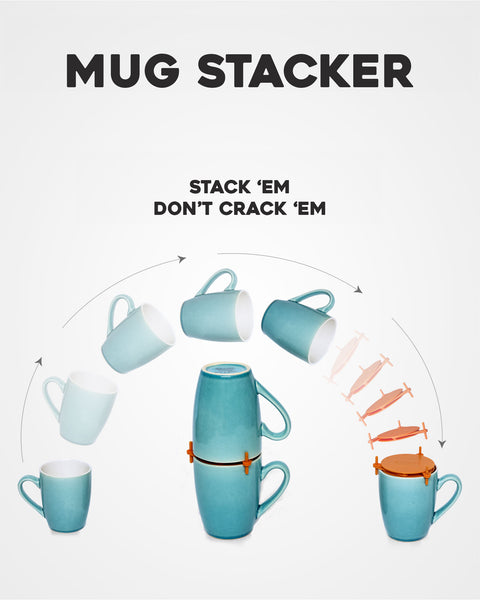 Coffee Mug Stacker Organizer Cup Holder