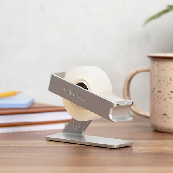 Slim Tape Dispenser Silver