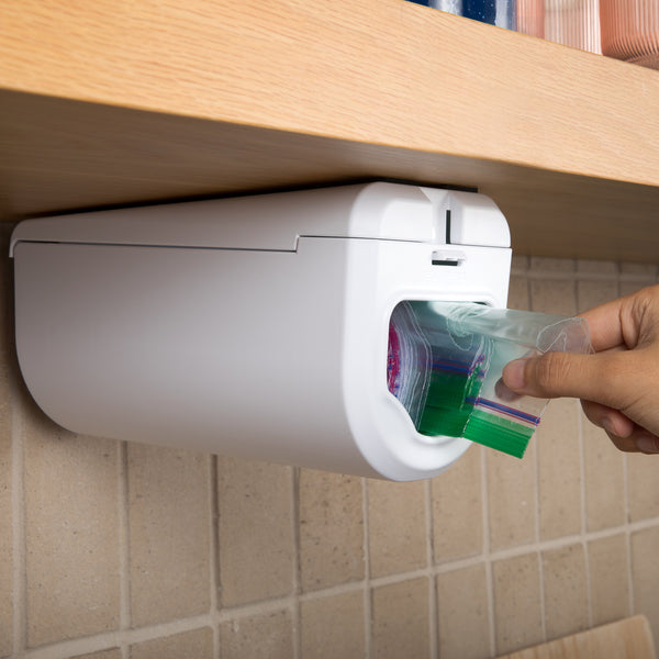 Ziplock Bag Dispenser - Under Cabinet