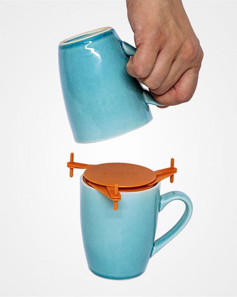 Coffee Mug Stacker Orange Cup Holder